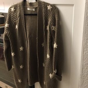 Cardigan with stars ✨